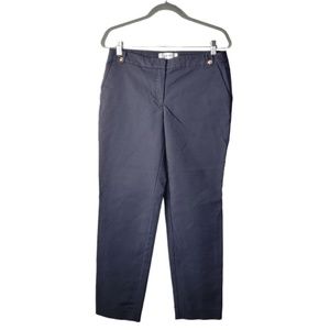 Jones Studio Black Straight Leg Trouser Pants